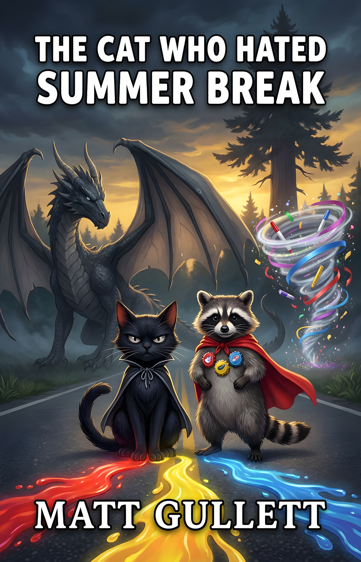 The Cat Who Hated Summer Break cover